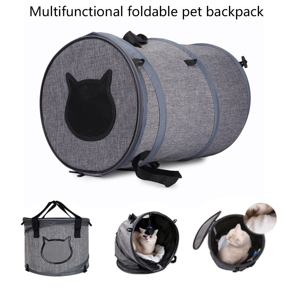 Fodable Pet Dog Cat Carrier Bag Outdoor Travel Cat