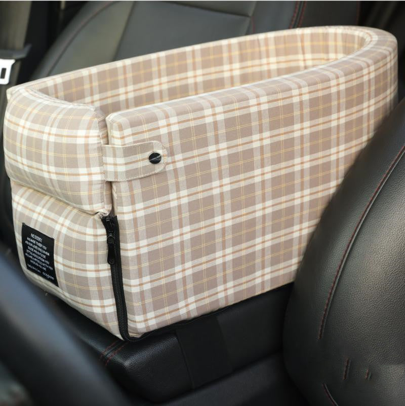 Portable Pet Dog Car Seat Central Control