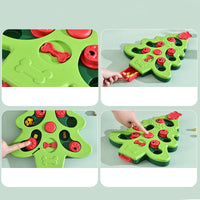 Interactive Dog Puzzle Toys Christmas