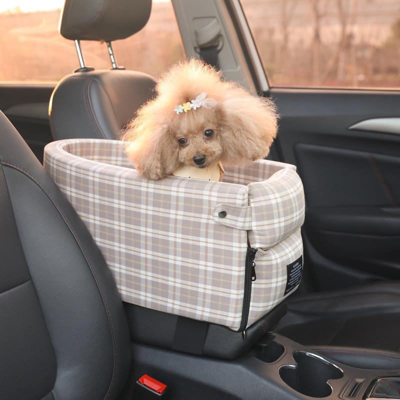 Portable Pet Dog Car Seat Central Control