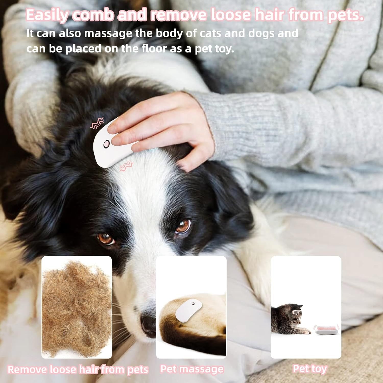 Electric Massage Cat Brushes