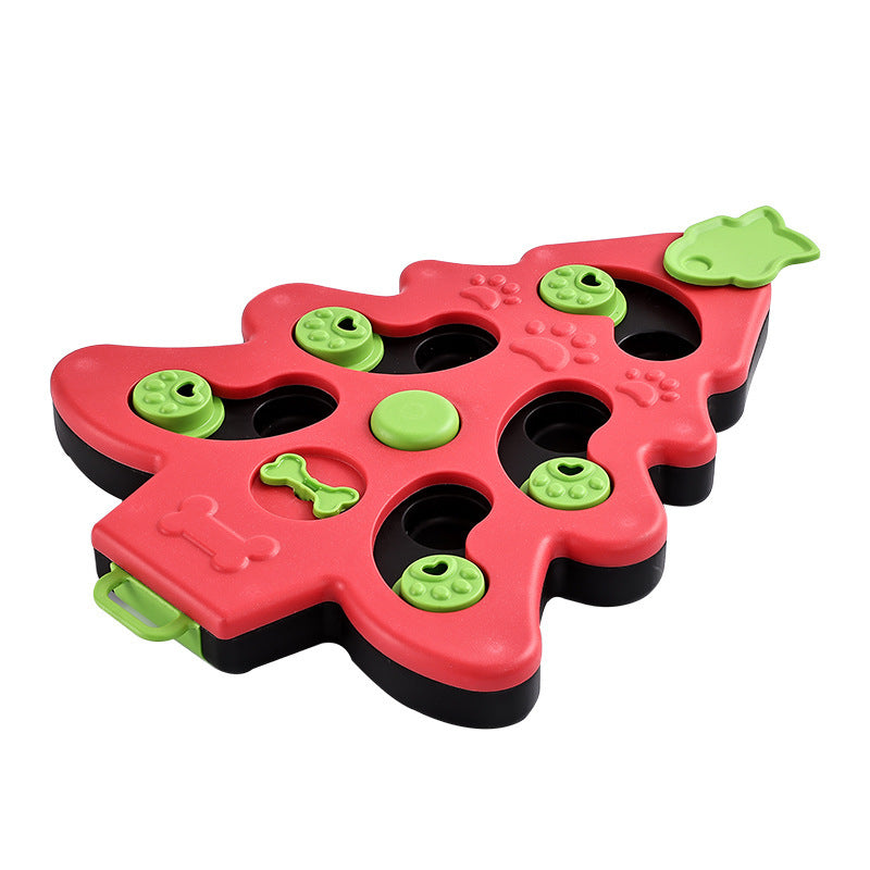 Interactive Dog Puzzle Toys Christmas