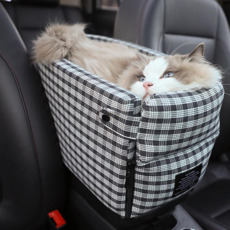 Portable Pet Dog Car Seat Central Control