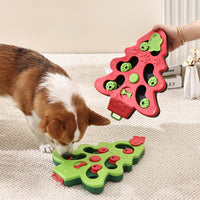 Interactive Dog Puzzle Toys Christmas