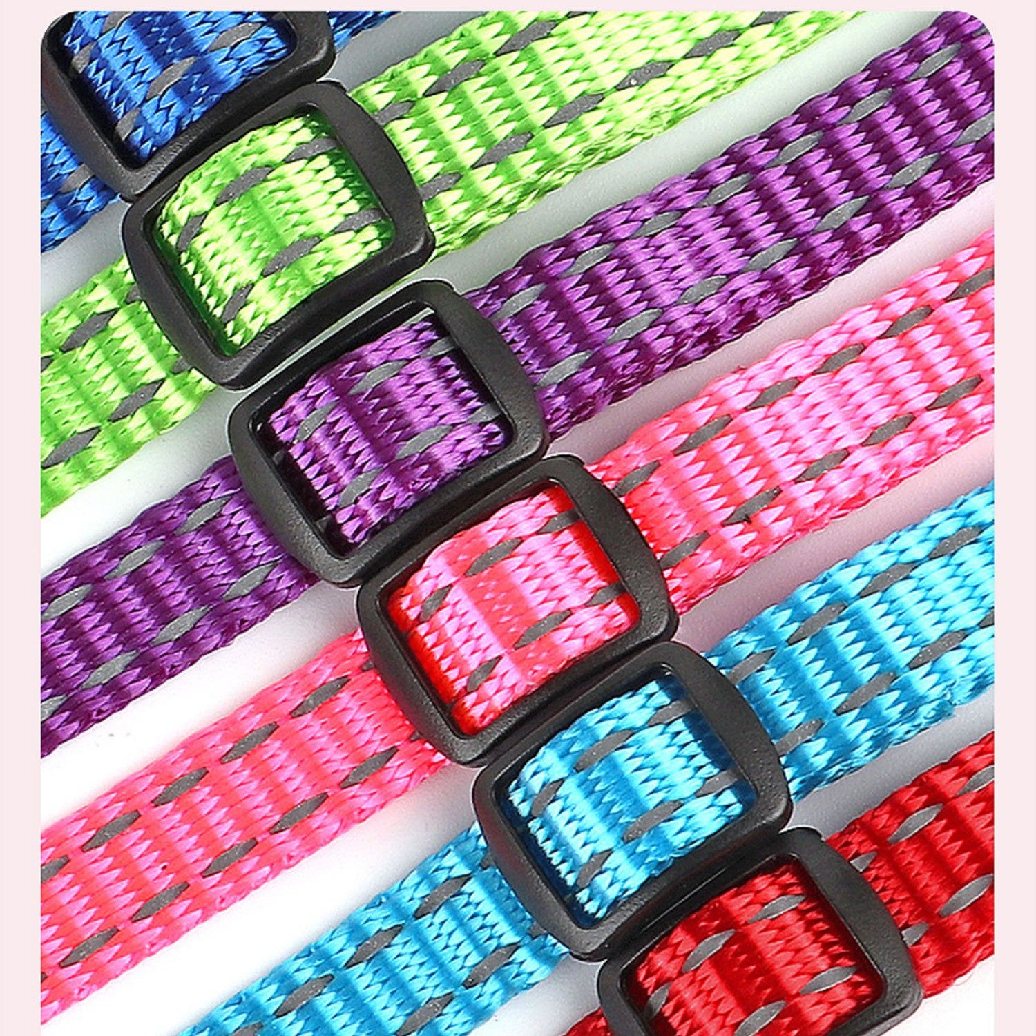 Engraved Anti Slip Reflective Cat Neck Collar